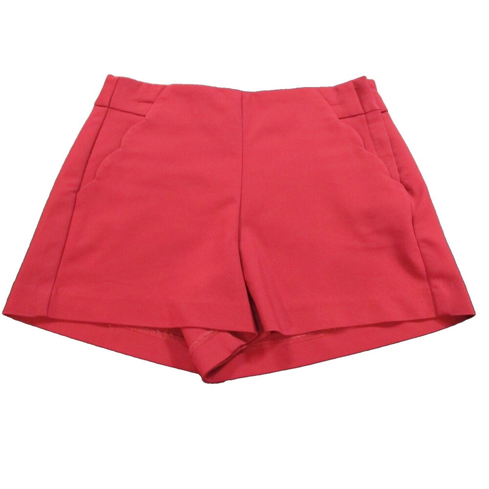 Candie’s Red Pinup Shorts Size 3 | Scalloped Pockets | Rockabilly Retro Style